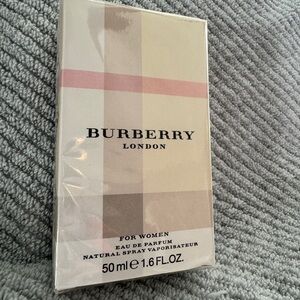 Burberry Plaid Fabric Perfume Bottle 1.6oz-  box/packaging not included.